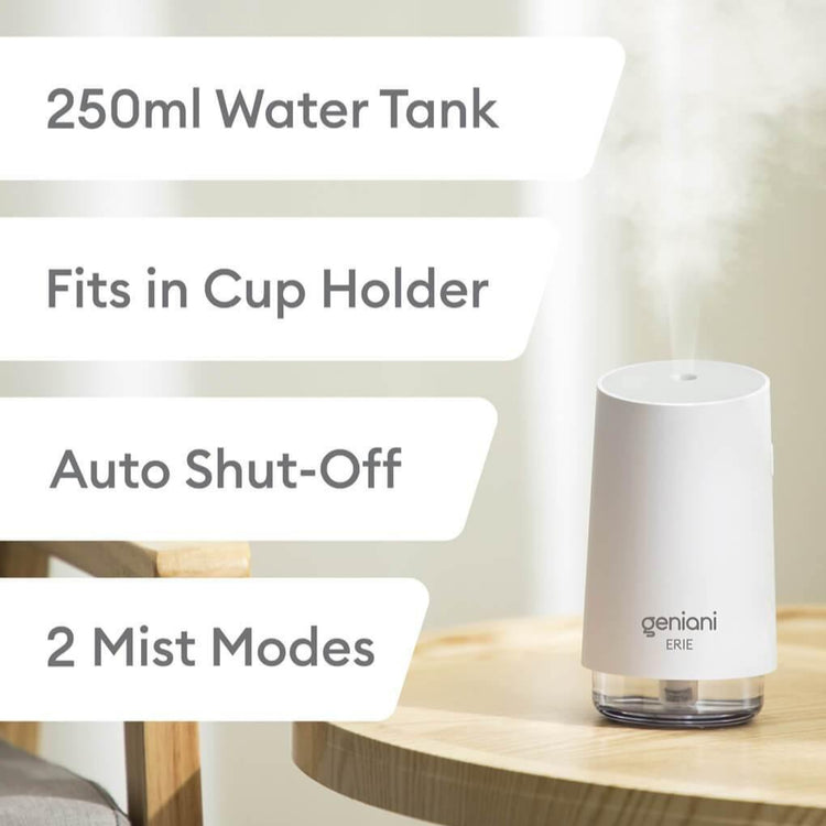 Erie Travel USB Humidifier 250ML White-3