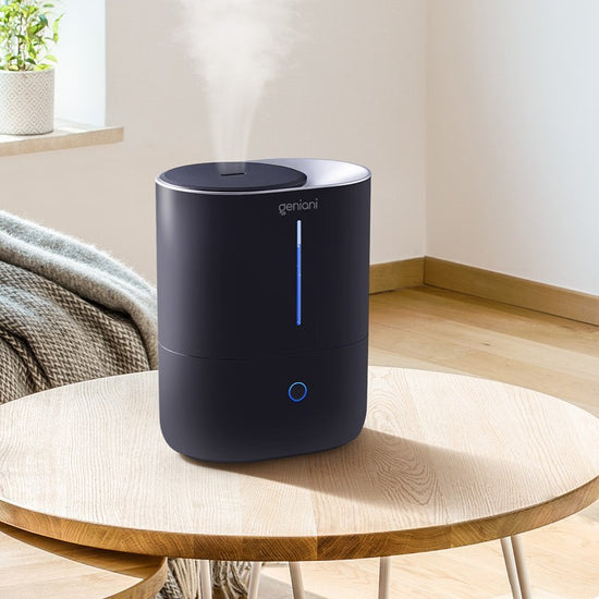 Geniani™ || Huron Large Cool Mist Humidifier 4L Black