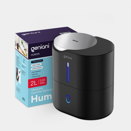 Huron Top Fill Humidifier 2L Black-0